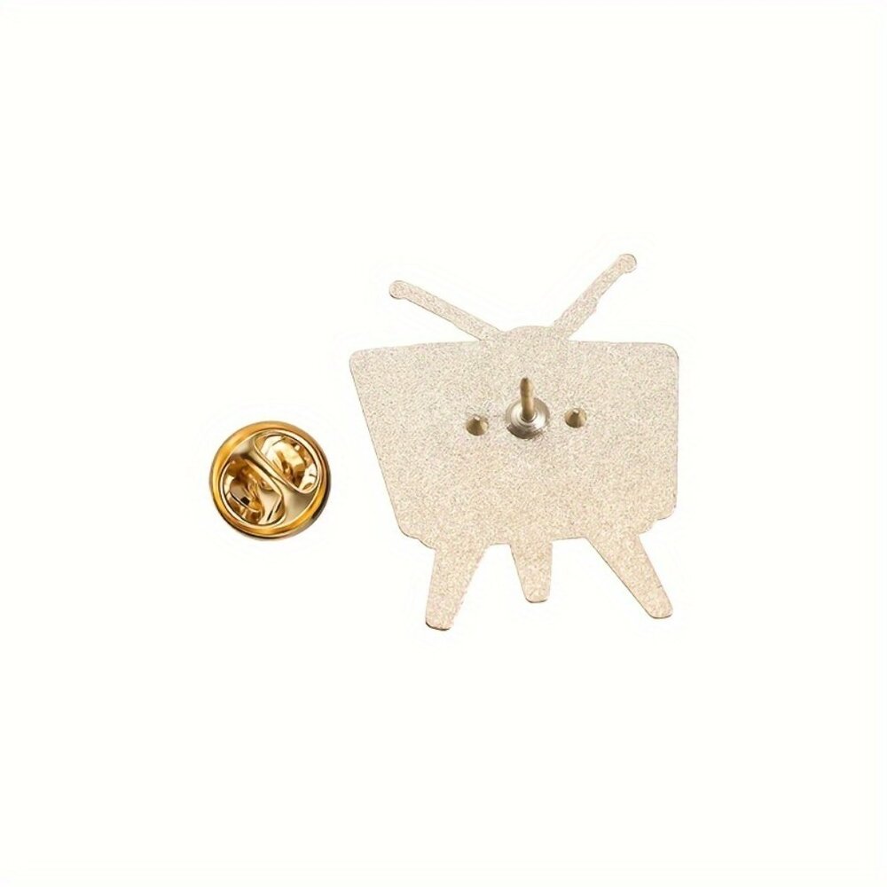 MTV OIL DRIPPED ENAMEL PIN LAPEL PIN BROOCH NWT - Picture 6 of 12